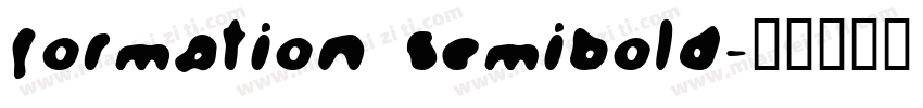 Formation SemiBold字体转换